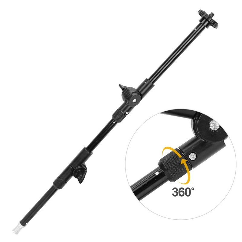 Serounder Three-Section Magic Arm,Adjustable Extension Articulated Arm Camera Extension Bracket with 1/4 & 3/8 Screw Hole Metal Lock Sleeve for Photography Lovers - Image 5